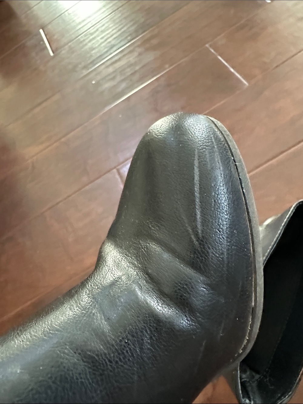 Style & Co. Black Slouch Mid-Calf Block Heel Boots - Picture 5 of 12